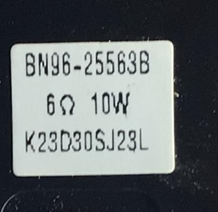KIT DE BOCINAS PARA TV SAMSUNG / NUMERO DE PARTE BN96-25563B / 6Ω 10W / K23D30SJ23L / BN9625563B / 25563B / PANEL CY-PK270BNAV1F / MODELO LC27F398FWNXZA AA10 - Imagen 2